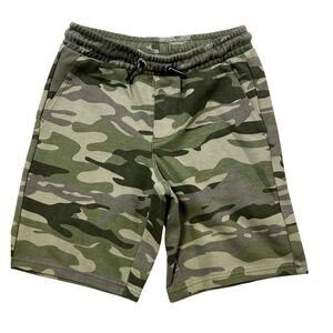 Sonoma Camo Sweat Shorts‎ Kids Size S8 Cotton Polyester Drawstring Pockets J7